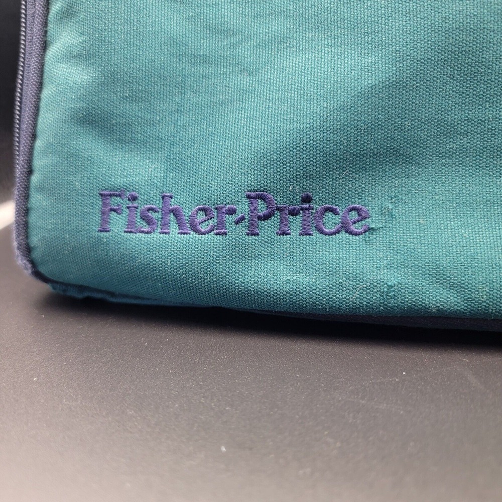 Fisher Price Diaper Bag Retro 90's Vintage Baby Insulated Green w/Fold Out Pad - Picture 2 of 16